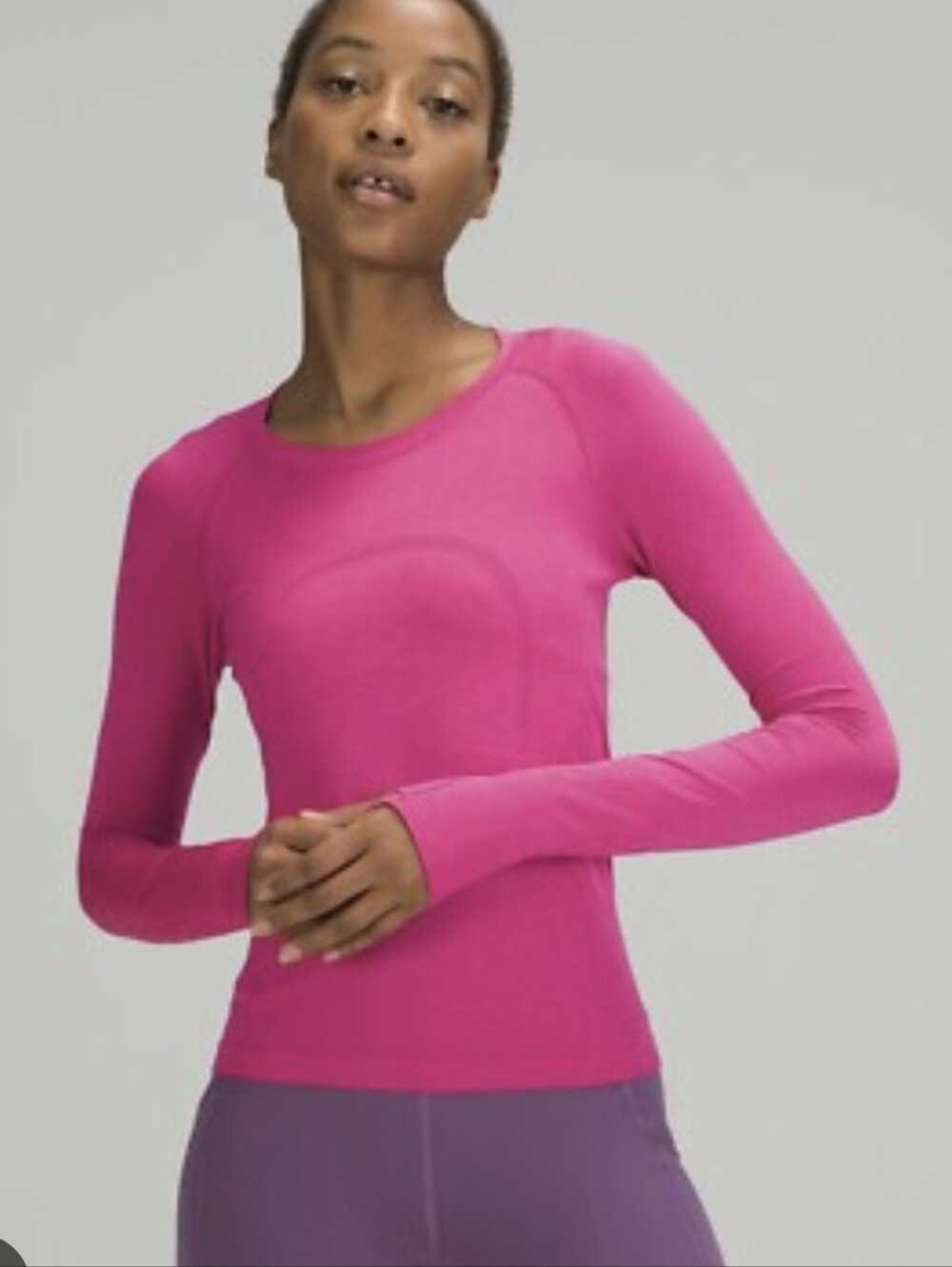 Lululemon Swiftly Tech Long Sleeve Race Length Size 4